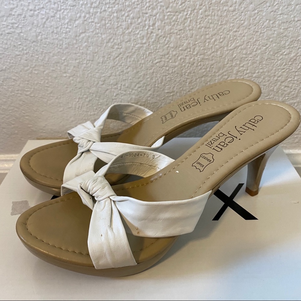 Cathy Jeans Brazil Strap Sandel Heels